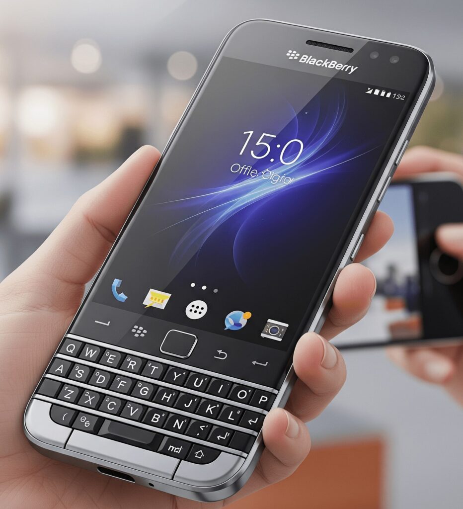BlackBerry’s Comeback image generated by Gemini AI