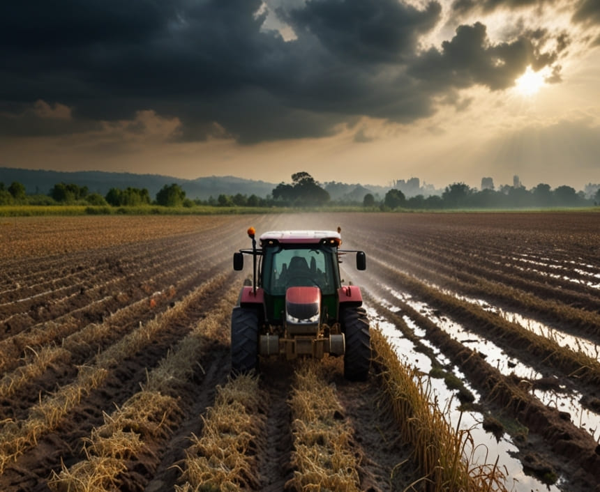 agro terriorism usa image generate by leonardo ai