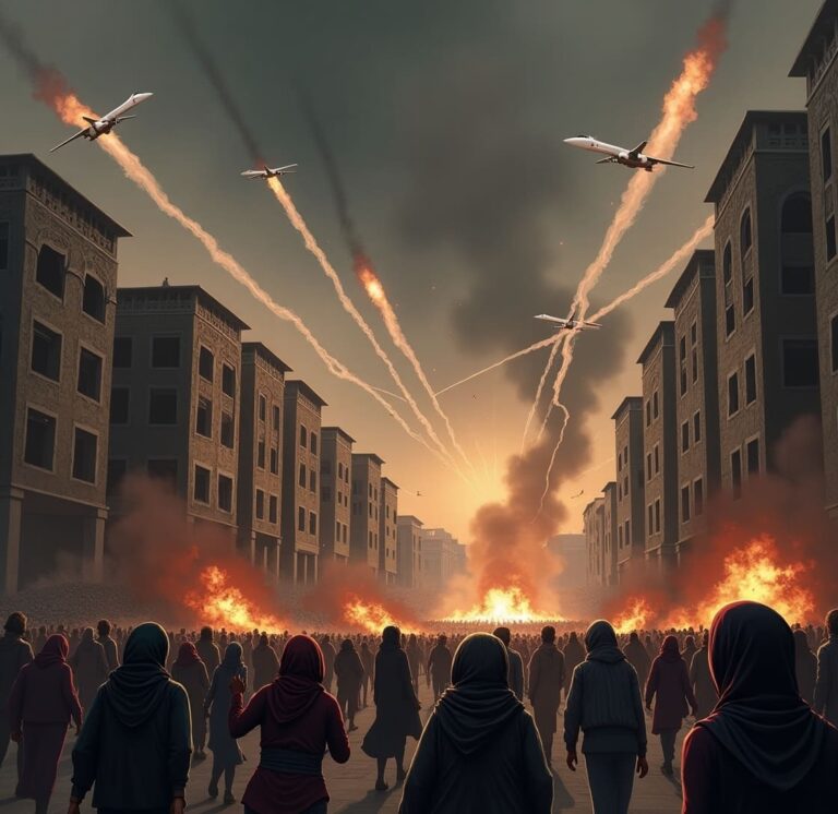 Not Just a Border War: The Global Stakes of Iran vs. Israel image generated by Leonardo AI